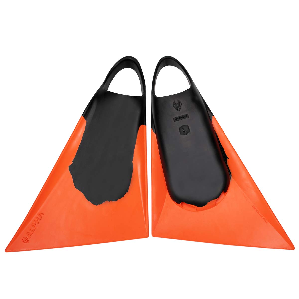 Aletas ALPHA FINS | BLACK - ORANGE