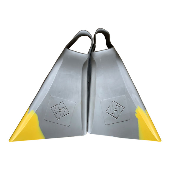 Aletas AIR HUBB | GREY - YELLOW