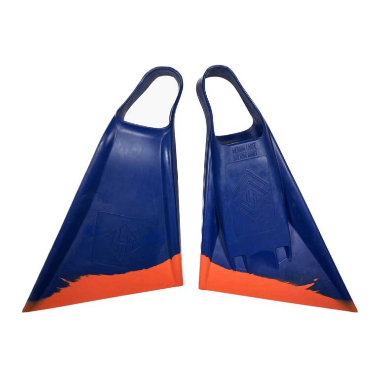 Aletas AIR HUBB HOUSTON | MIDNIGHT BLUE - ORANGE