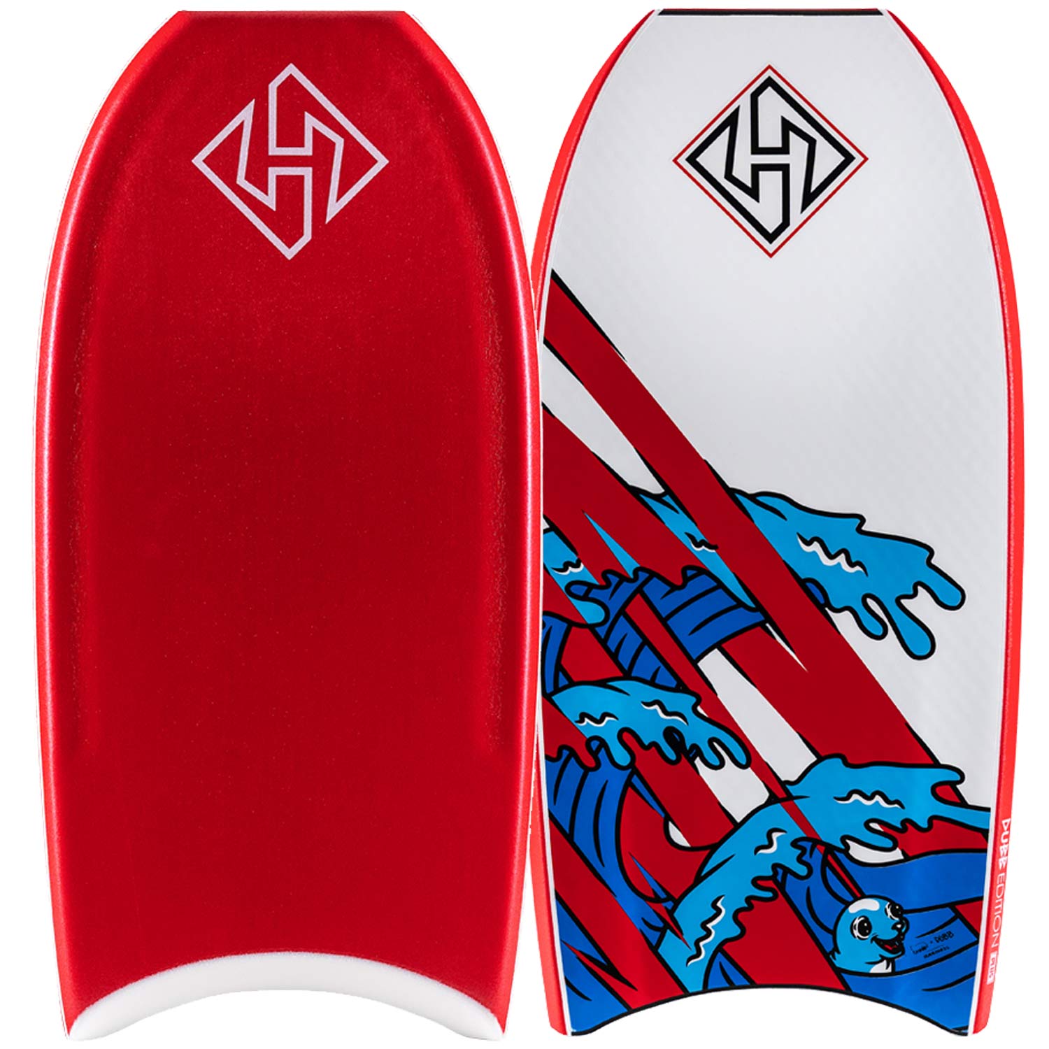 DUBB PPPRO | RED - WHITE W/GRAPHICS