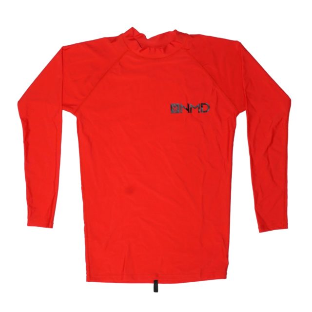 Lycra NMD Manga Larga Adulto | RED - BLACK LOGO